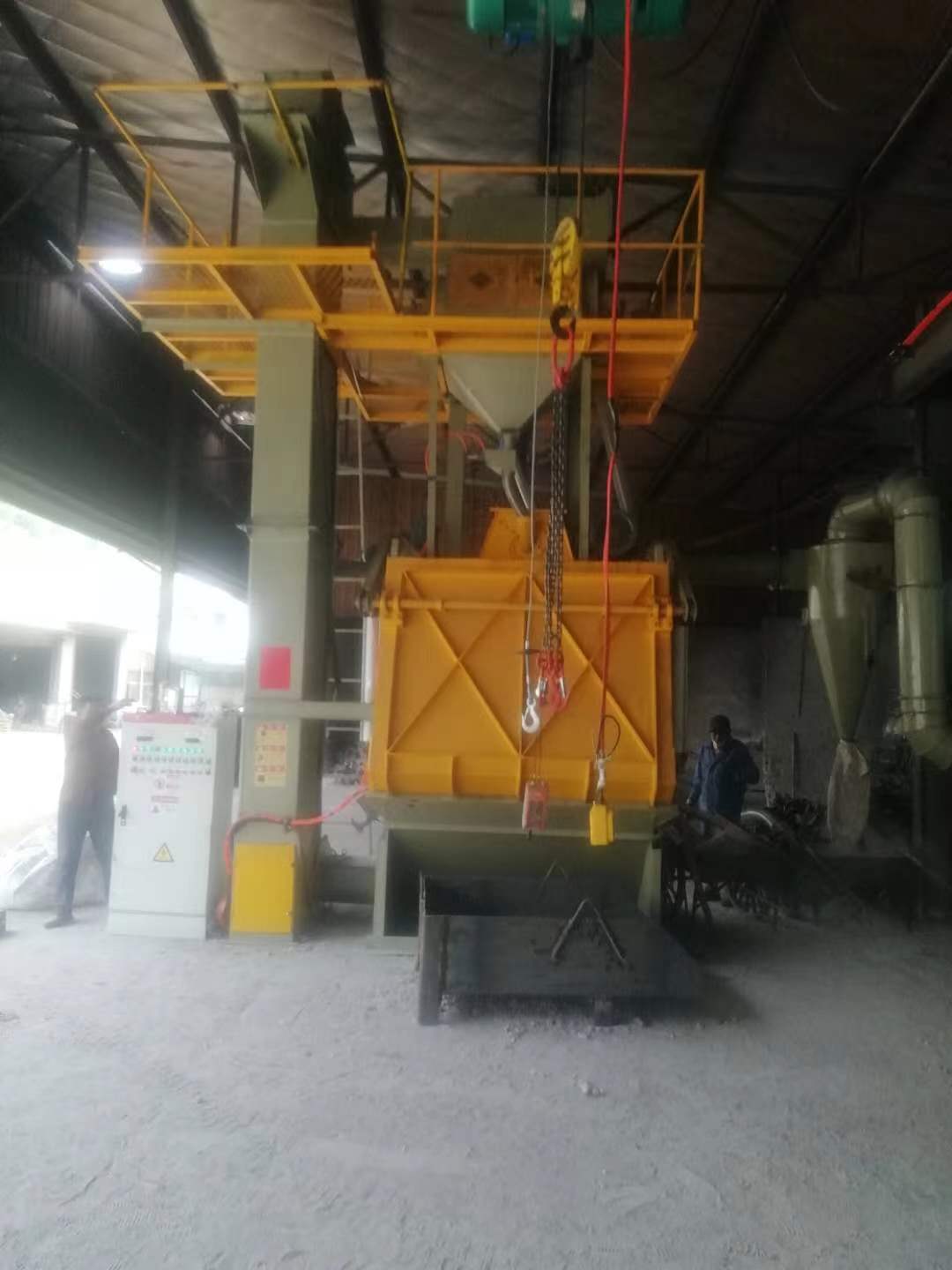 钢履带抛丸清理机，钢履带抛丸清理机厂家