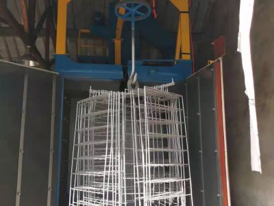 喷粉喷塑电泳挂具抛丸机