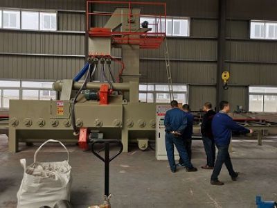 我公司为徐工集团高中压油缸产品订制的辊道通过式抛丸机已交使用